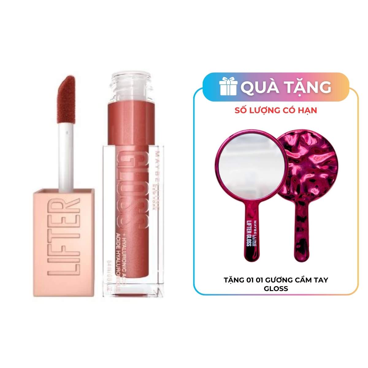 Son Bóng Maybelline New York Lifter Gloss 016 Rust
