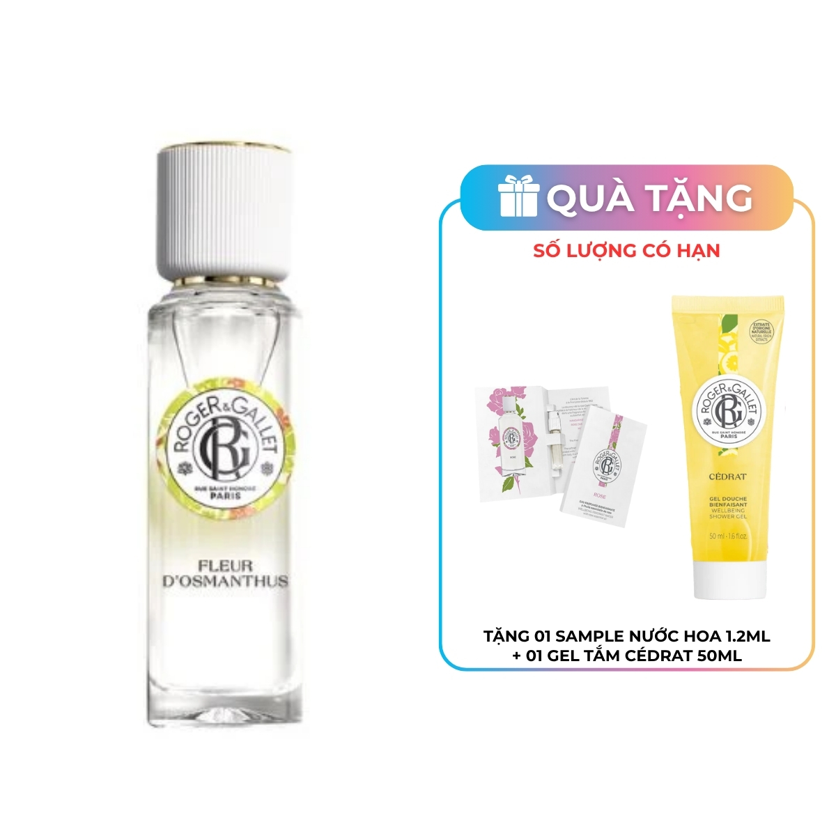 Nước Hoa Roger & Gallet Fleur D'osmanthus 30ml