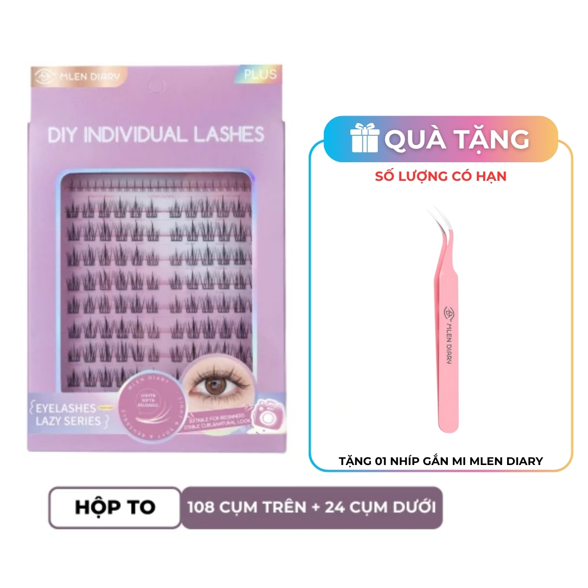 Mi Giả Mlen Diary Kiểu Hướng Dương (Hộp To)