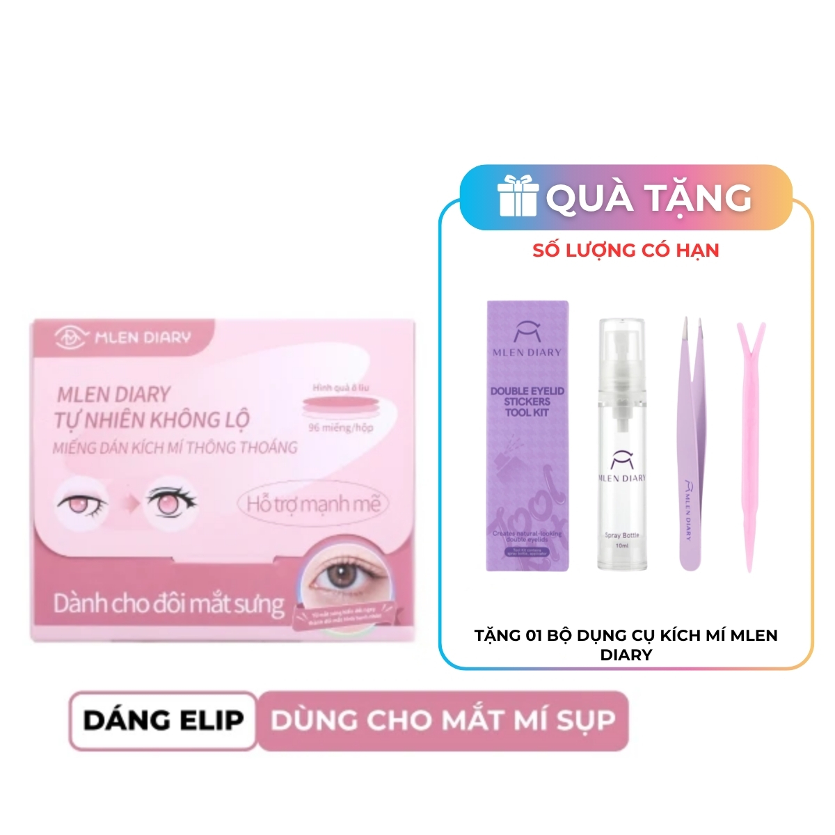 Kích Mí Mlen Diary - Dáng Elip