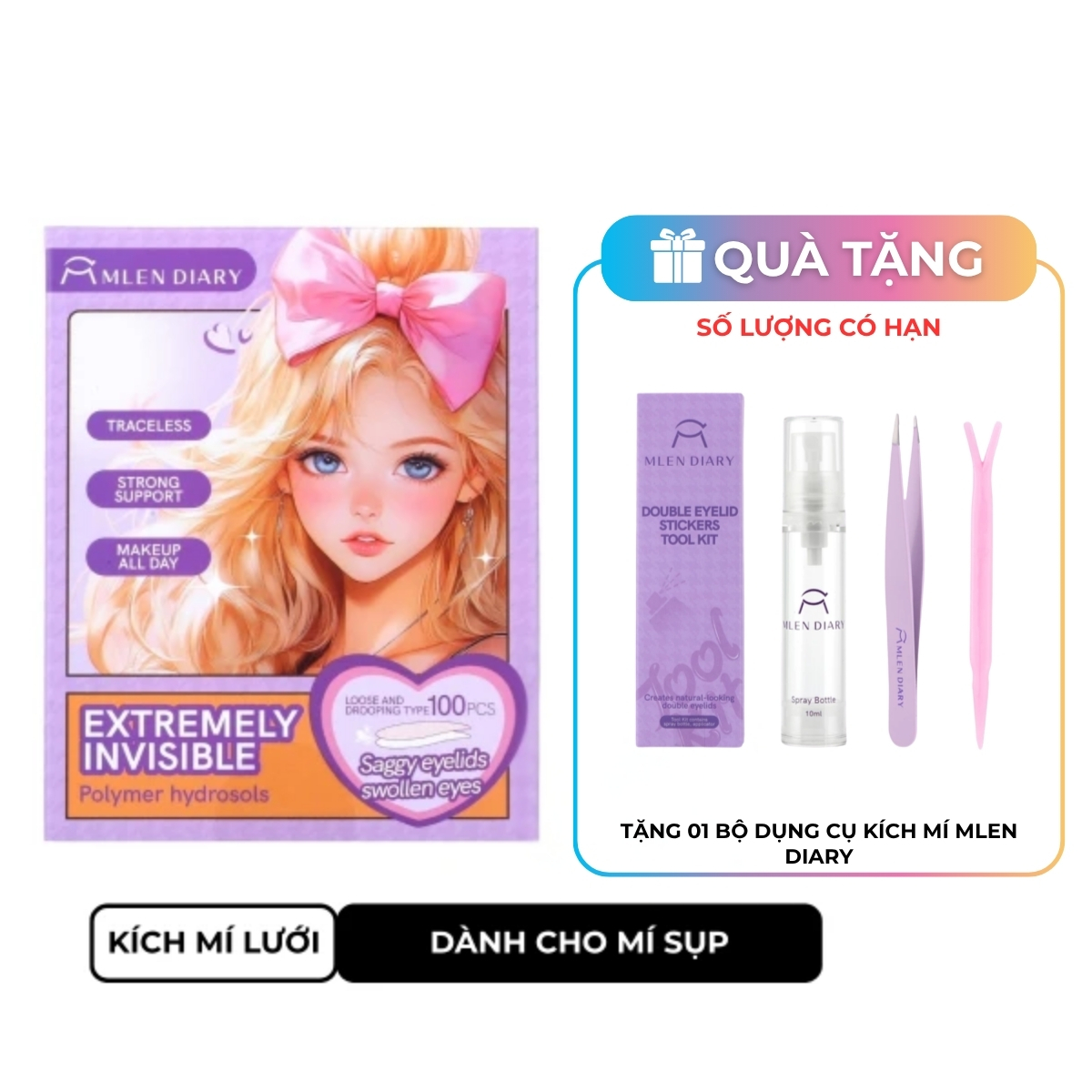 Kích Mí Mlen Diary Dành Cho Mí Sụp