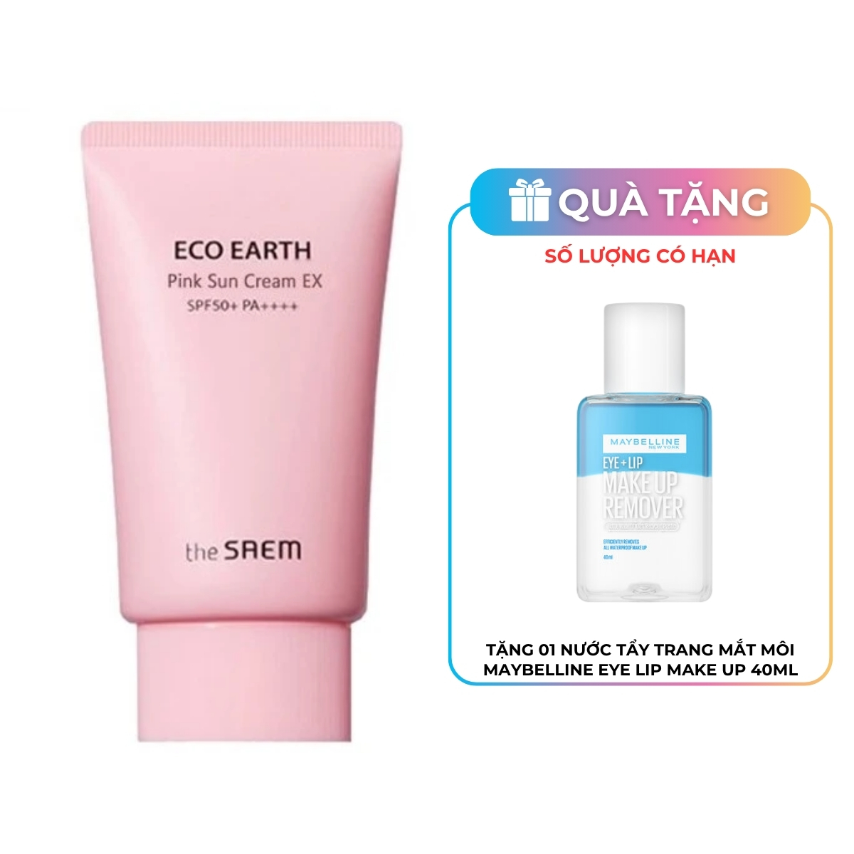 Kem Chống Nắng The Saem Eco Earth Power SPF 50+ PA+++ New 50ml