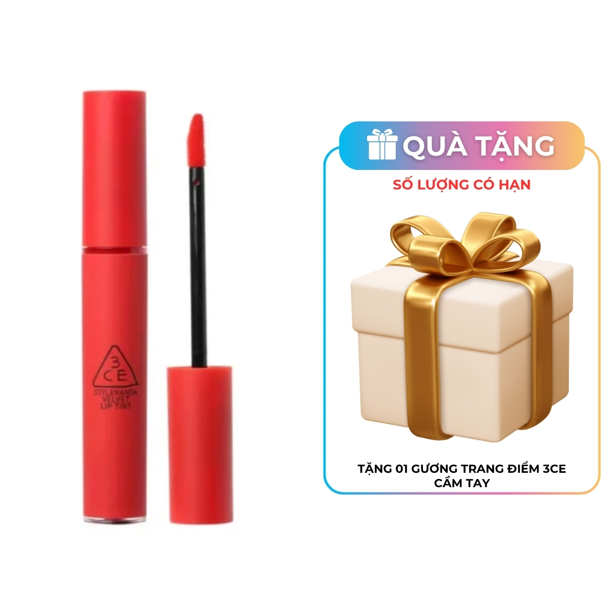 Son Kem 3CE Velvet Lip Tint Child Like 4g