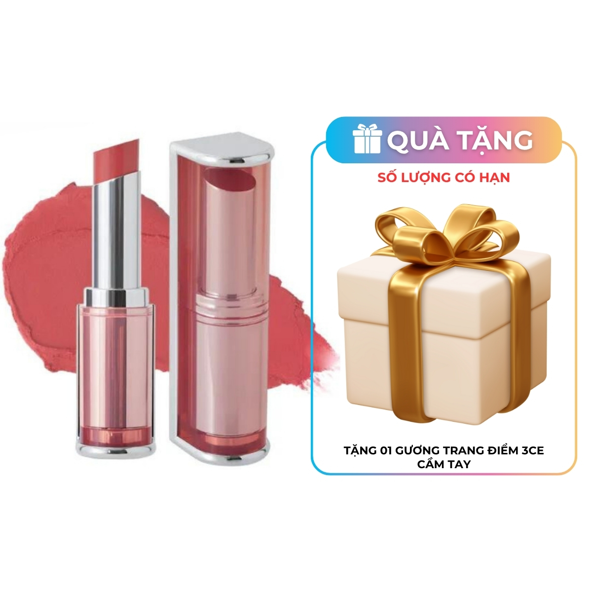 Son Thỏi 3CE Blur Matte Lipstick - #Pure Layer