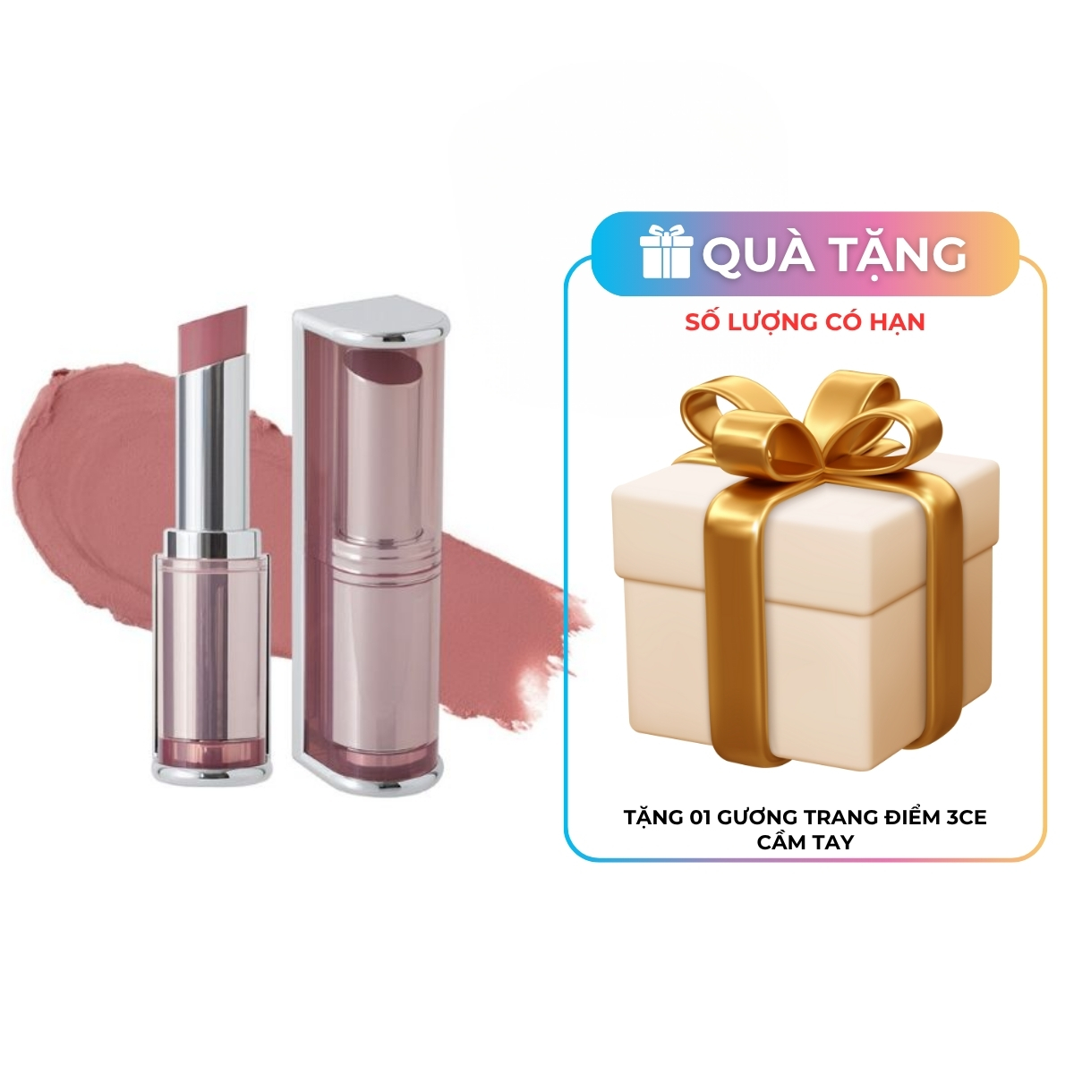 Son Thỏi 3CE Blur Matte Lipstick - #In The Fog