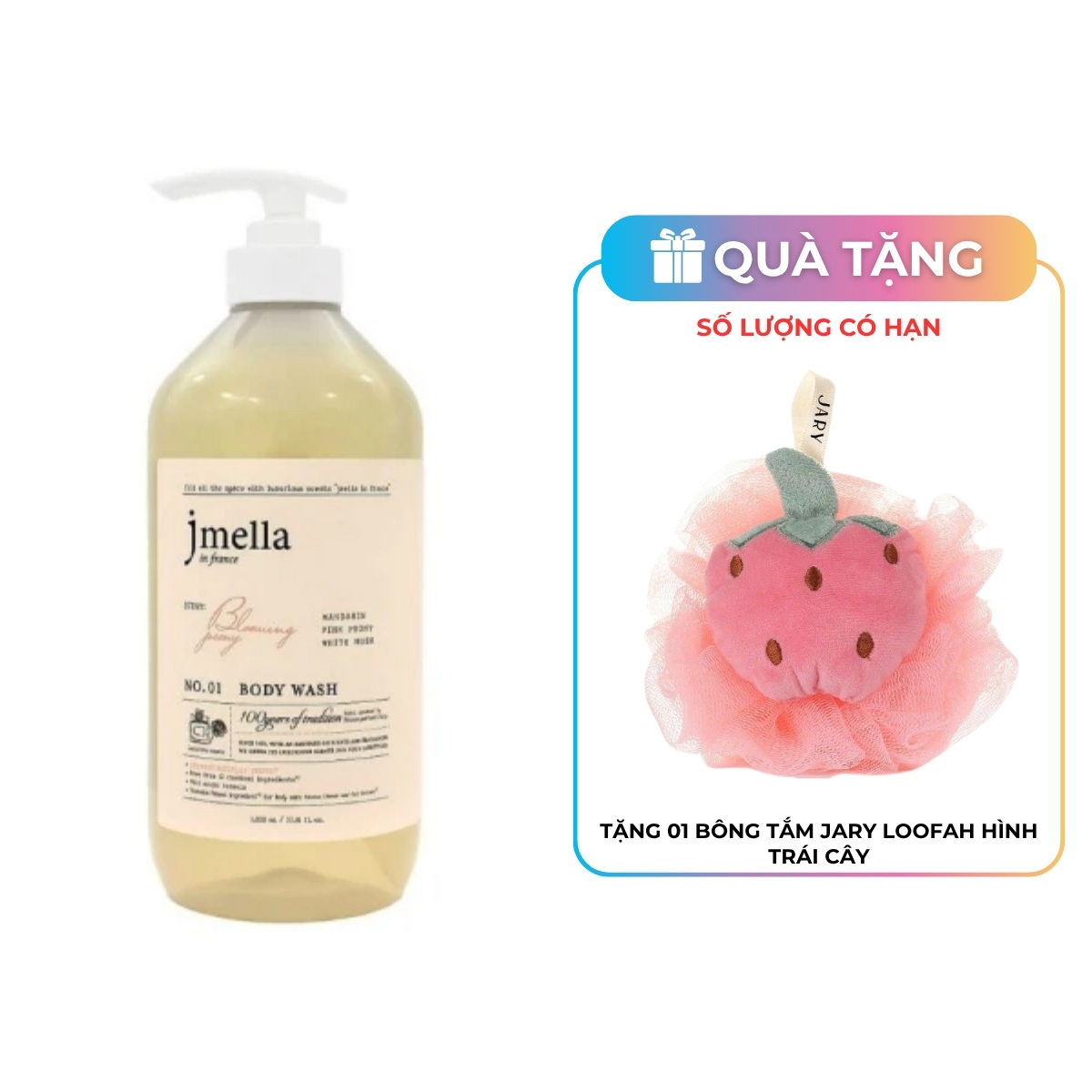 Sữa Tắm Jmella Dưỡng Ẩm Hương Nước Hoa 1000ml NO.1