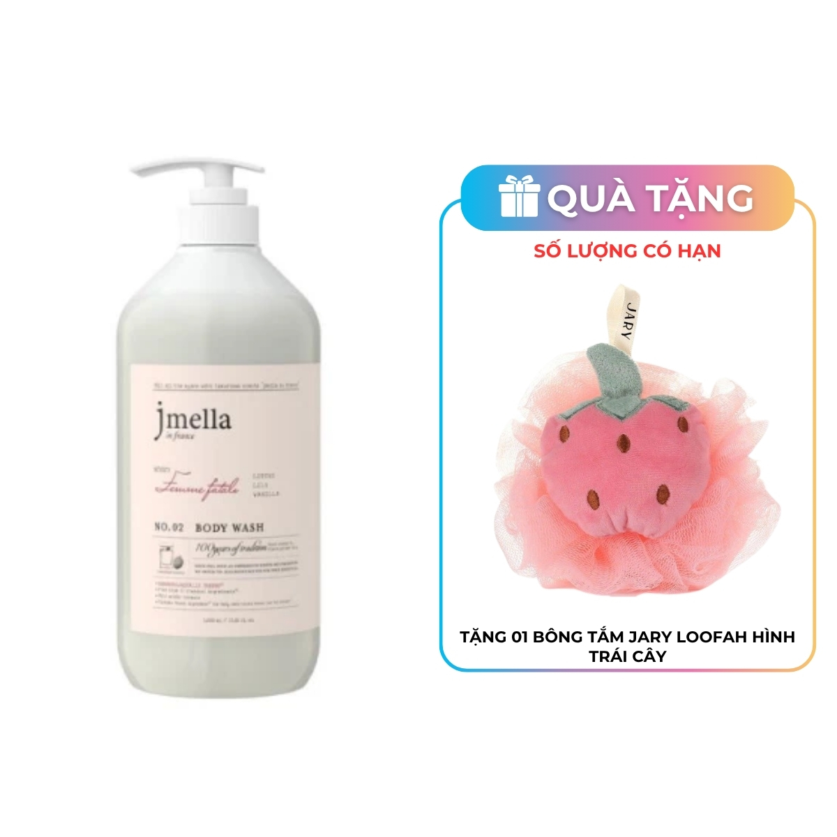 Sữa Tắm Jmella Dưỡng Ẩm Hương Nước Hoa 1000ml No.2