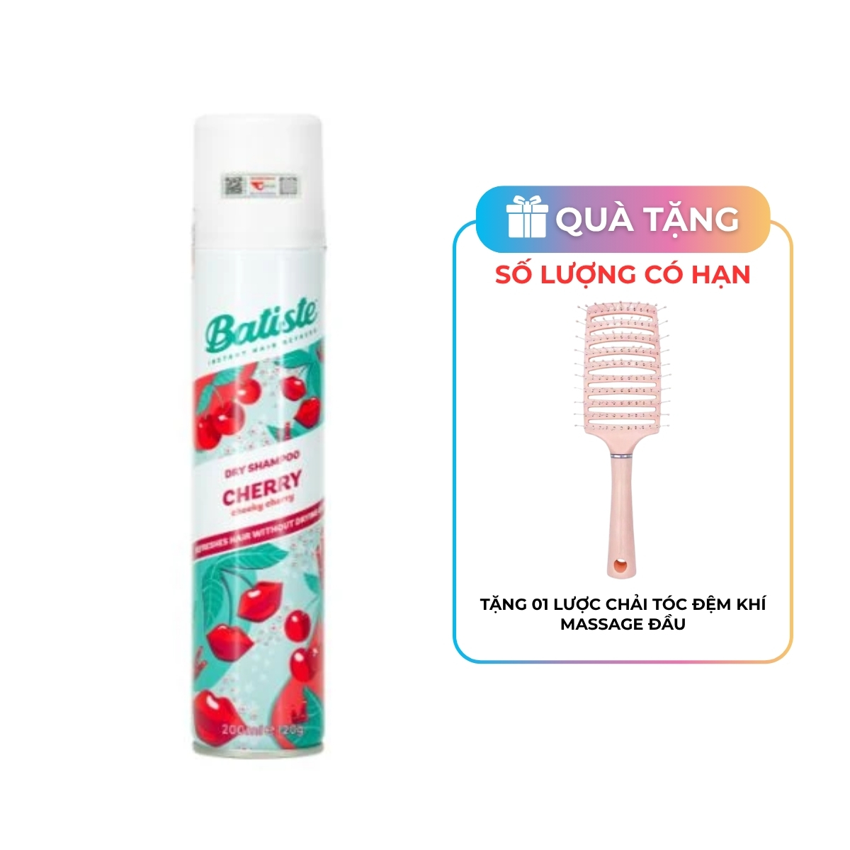 Dầu gội khô Batiste Cherry 200ml