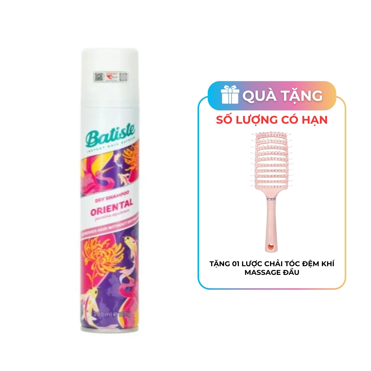 Dầu Gội Khô Batiste Hương Hoa Á Đông 200ml