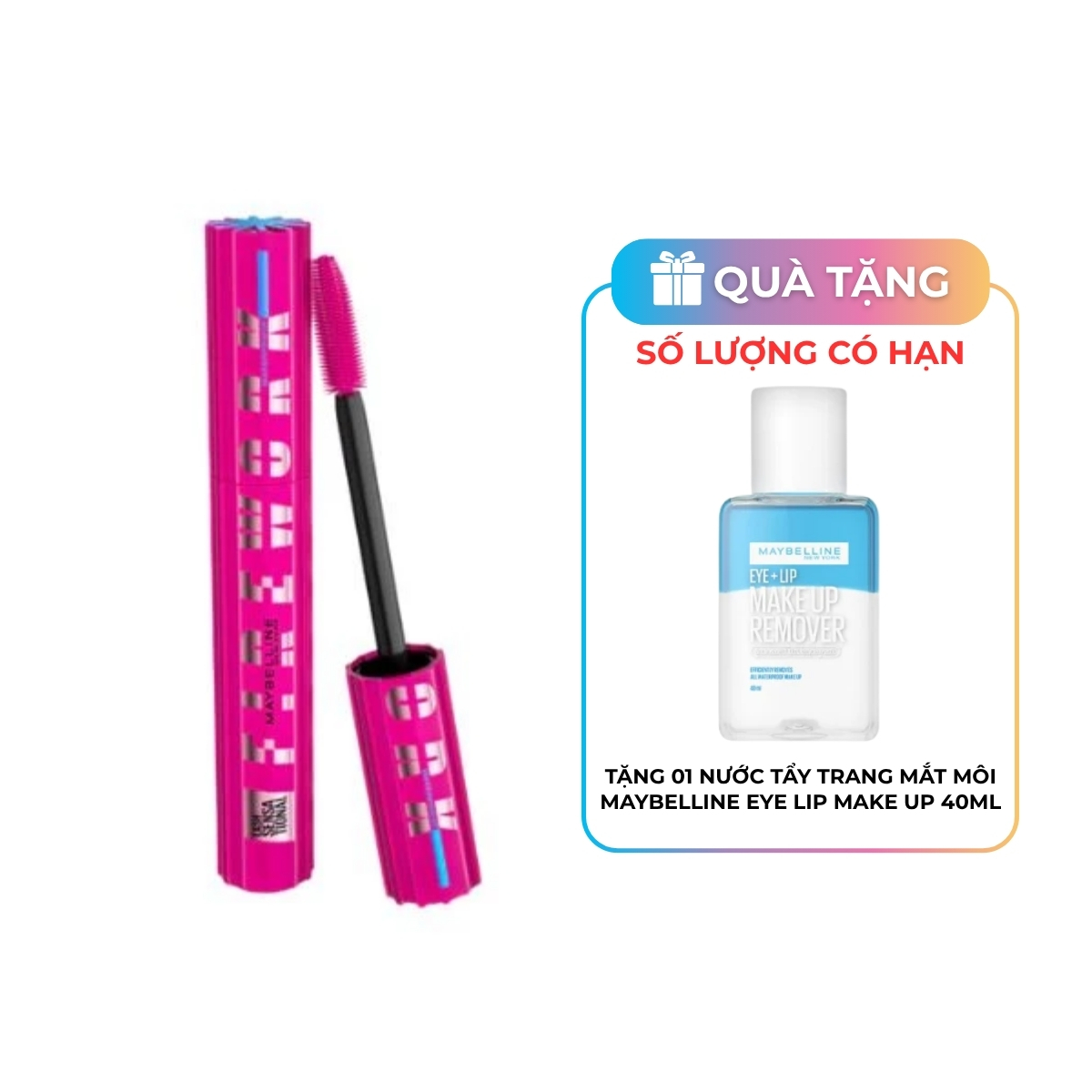 Mascara Maybelline New York Lash Sensational Firework Chống Nước 8.75ml