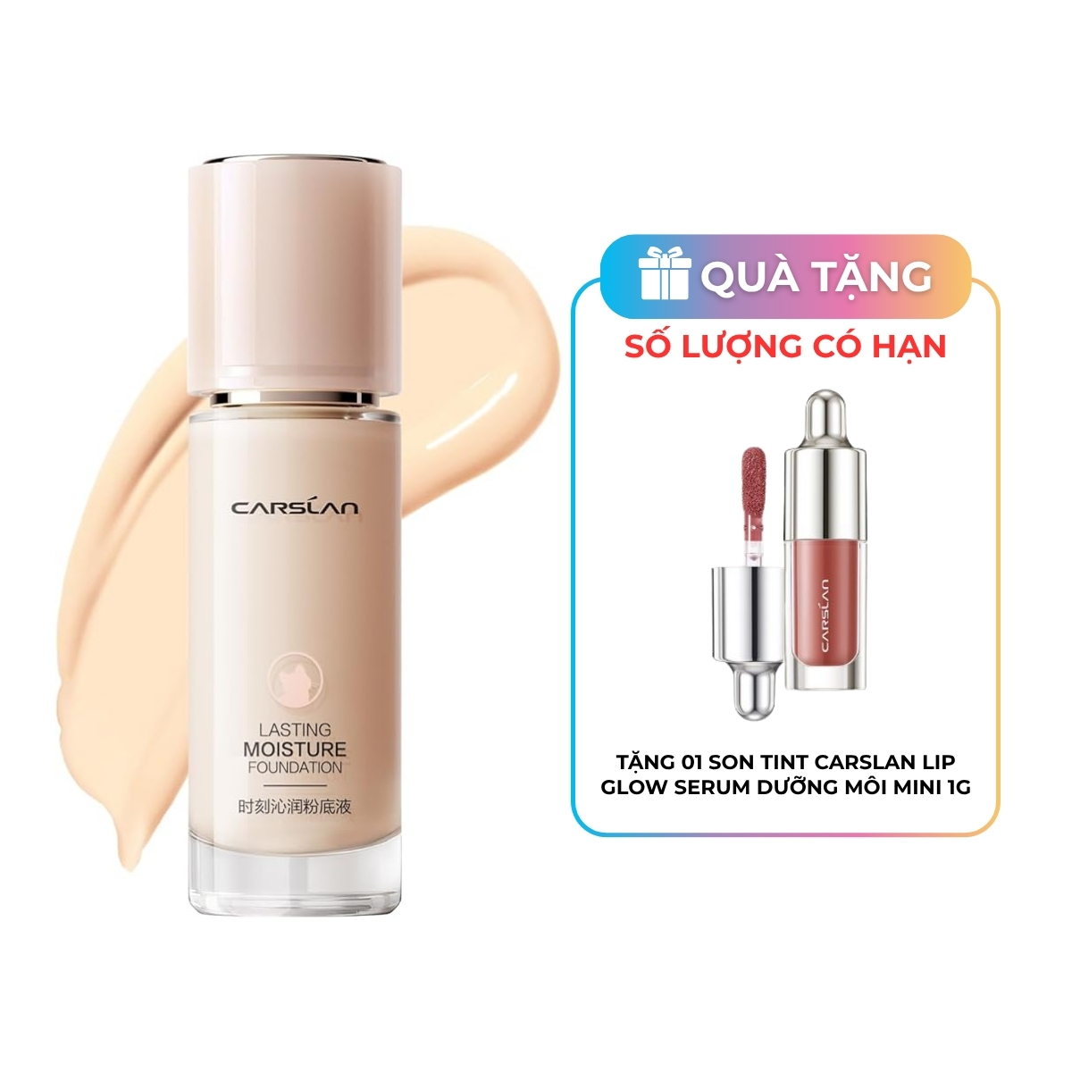Kem Nền Carslan Lasting Moisture Foundation P02