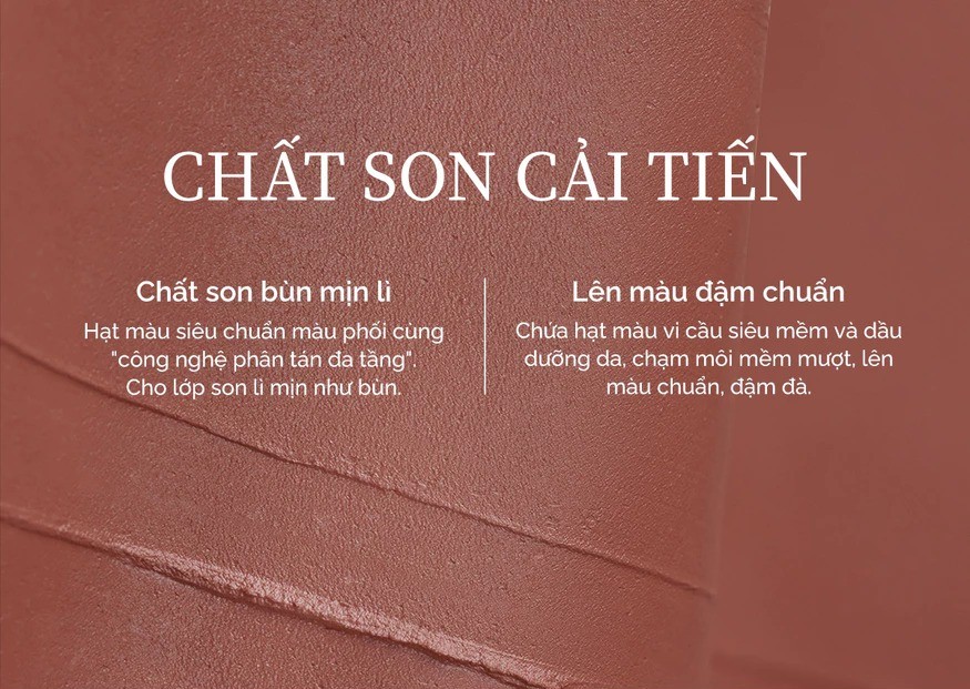 Son Thỏi Joocyee Mịn Lì Muddy Rouge #123 Wutong Accompanying Autumn