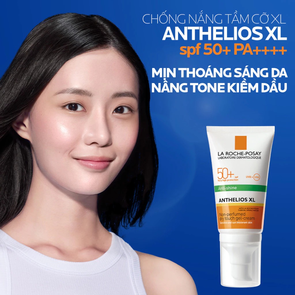 Kem chống nắng La Roche-Posay kiềm dầu 12H Anthelios UVMUNE 400 Gel-Cream