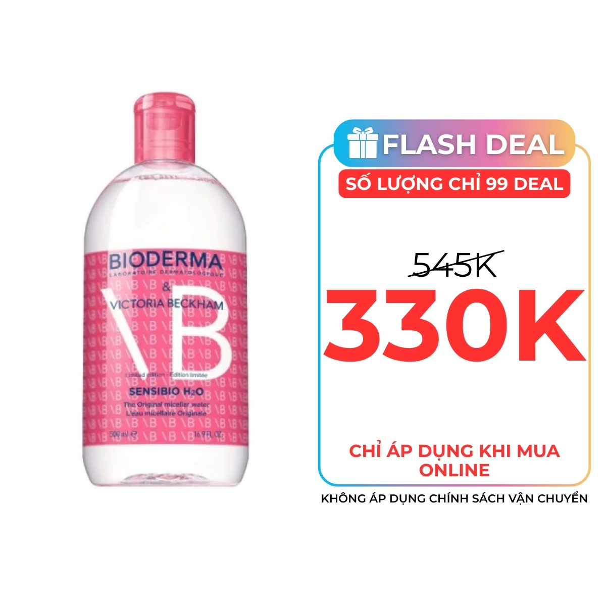 Nước Tẩy Trang Bioderma Cho Da Nhạy Cảm 500ml - Bản Đặc Biệt
