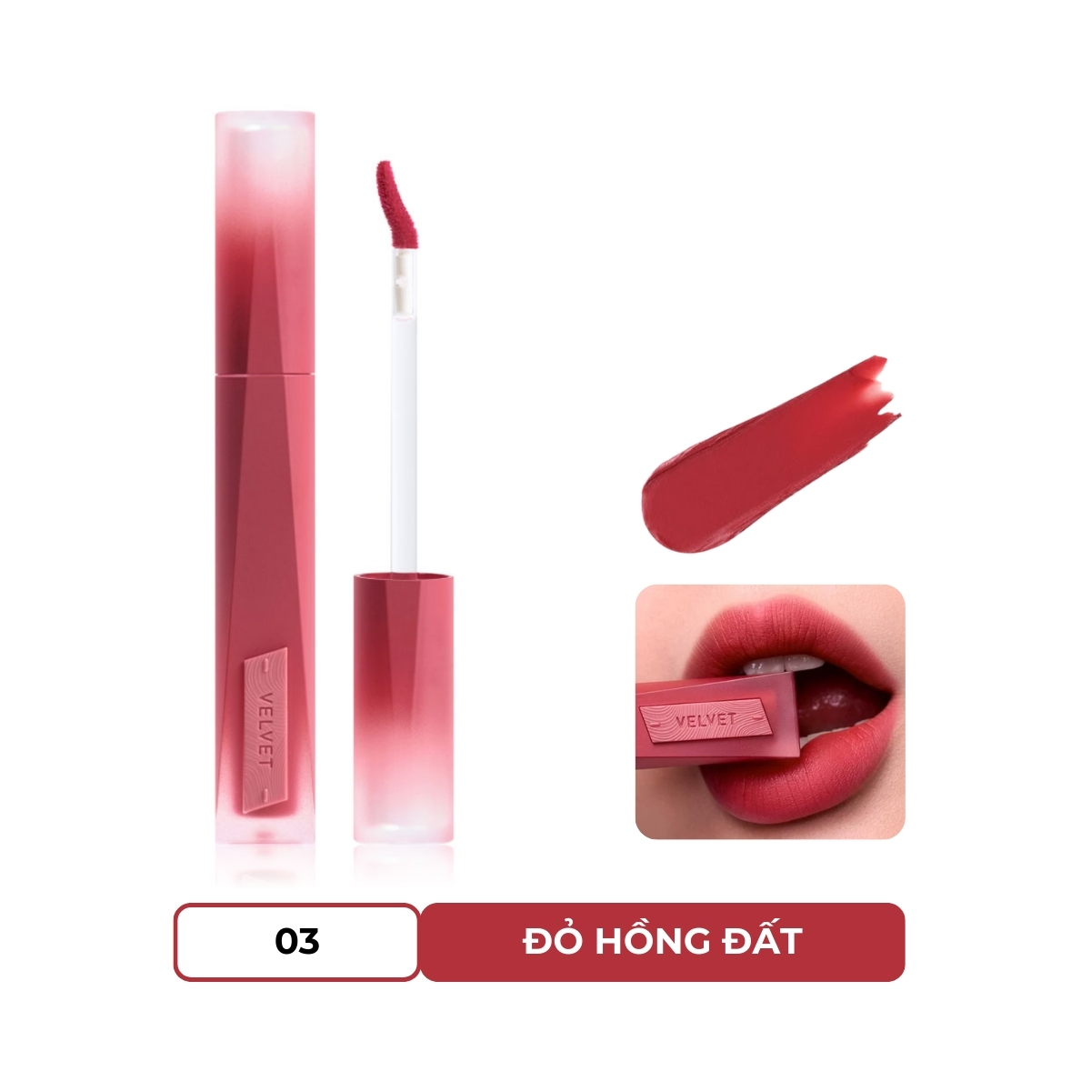 Son Kem 3CE Velvet Lip Tint Plush #03 Daffodil