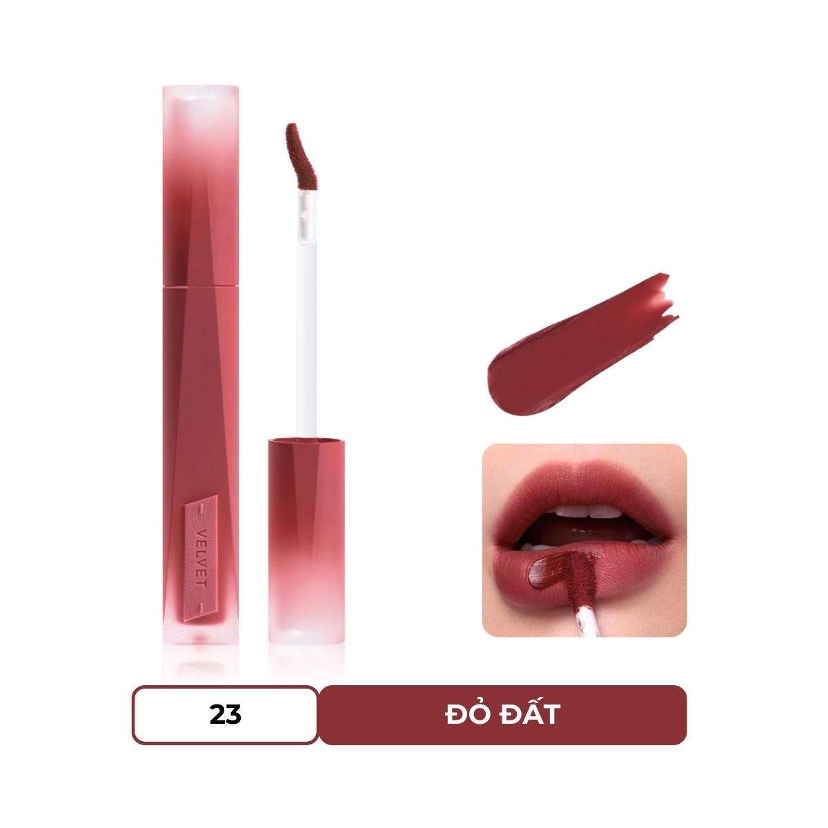 Son Kem 3CE Velvet Lip Tint Plush #23 Darkest Hour