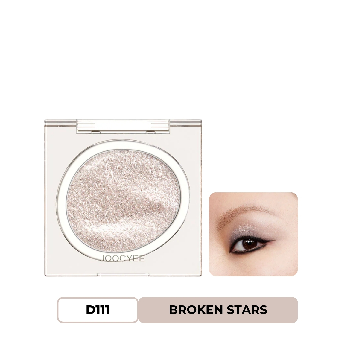 Phấn Mắt Joocyee Đơn Mịn Nhẹ Lâu Trôi - D111 Broken Stars