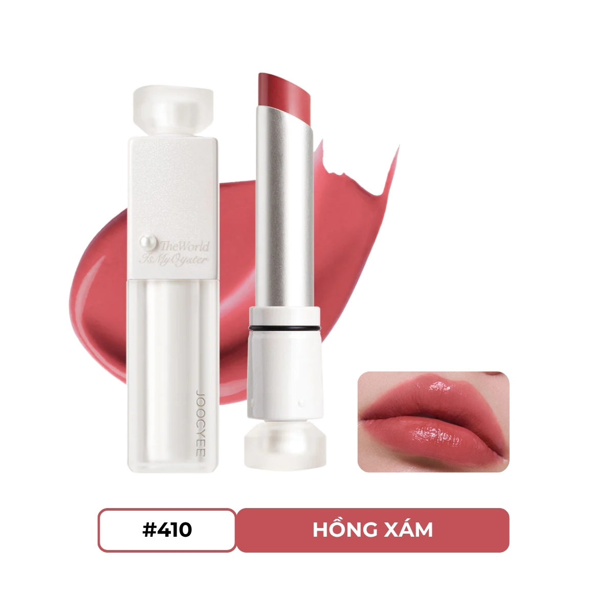Son Joocyee Essence Glazed Rouge #410 Pink Pearl