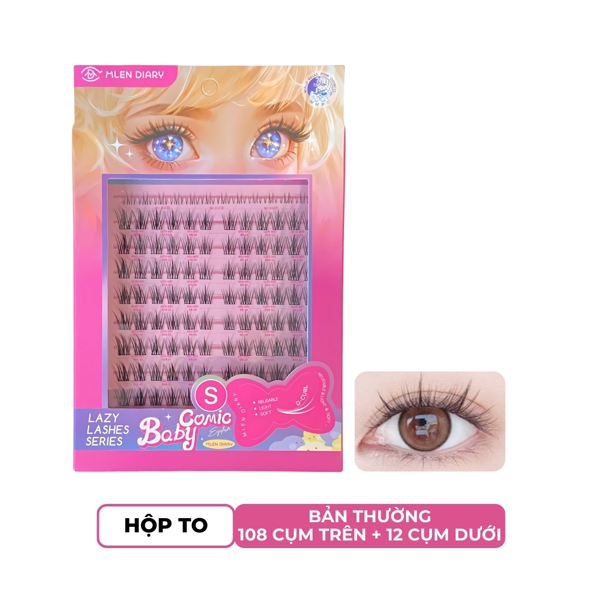 Mi Giả Mlen Diary Baby Manga (Hộp To)