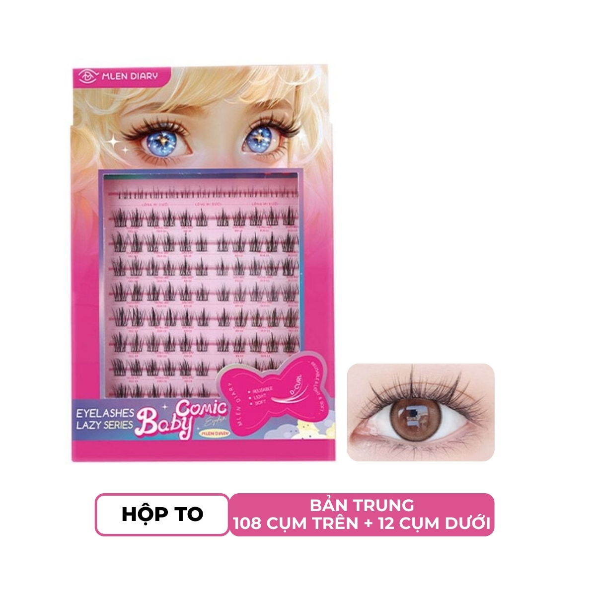 Mi Giả Mlen Diary Baby Manga Bản Trung (Hộp To)