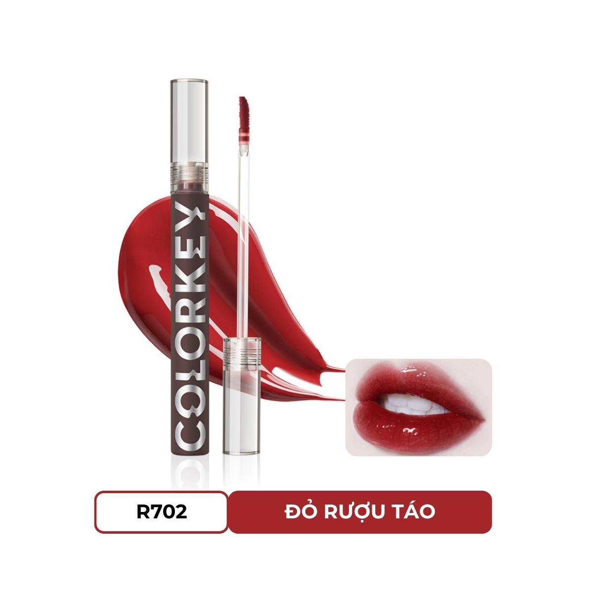 Son Bóng Colorkey Airy Lip Gloss Mirror Series R702