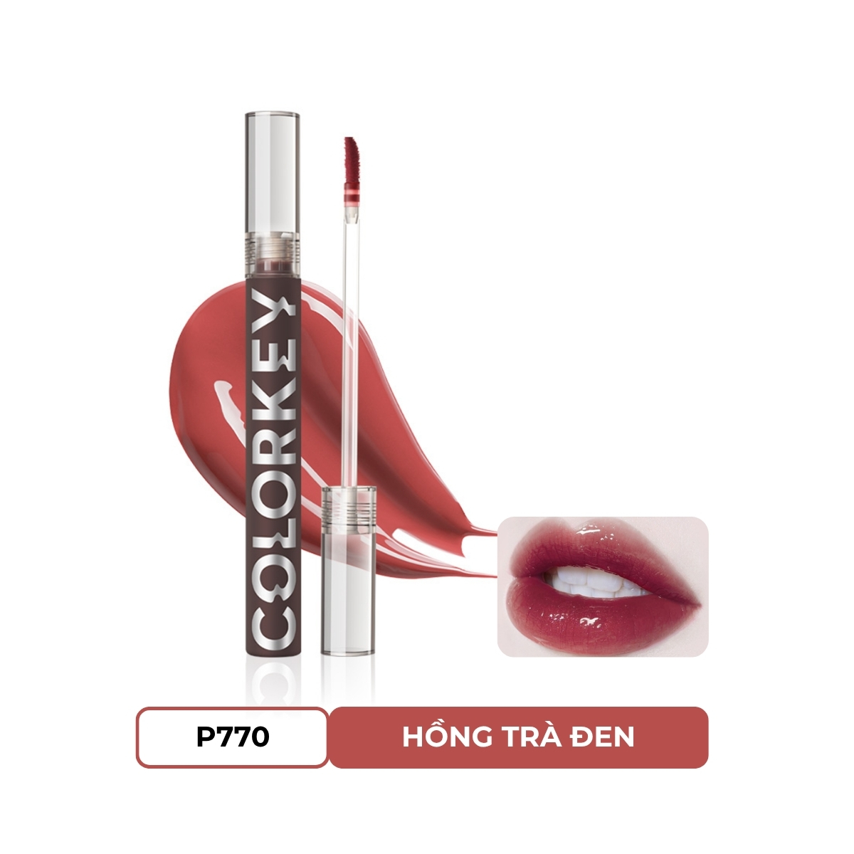 Son Bóng Colorkey Airy Lip Gloss Mirror Series P770