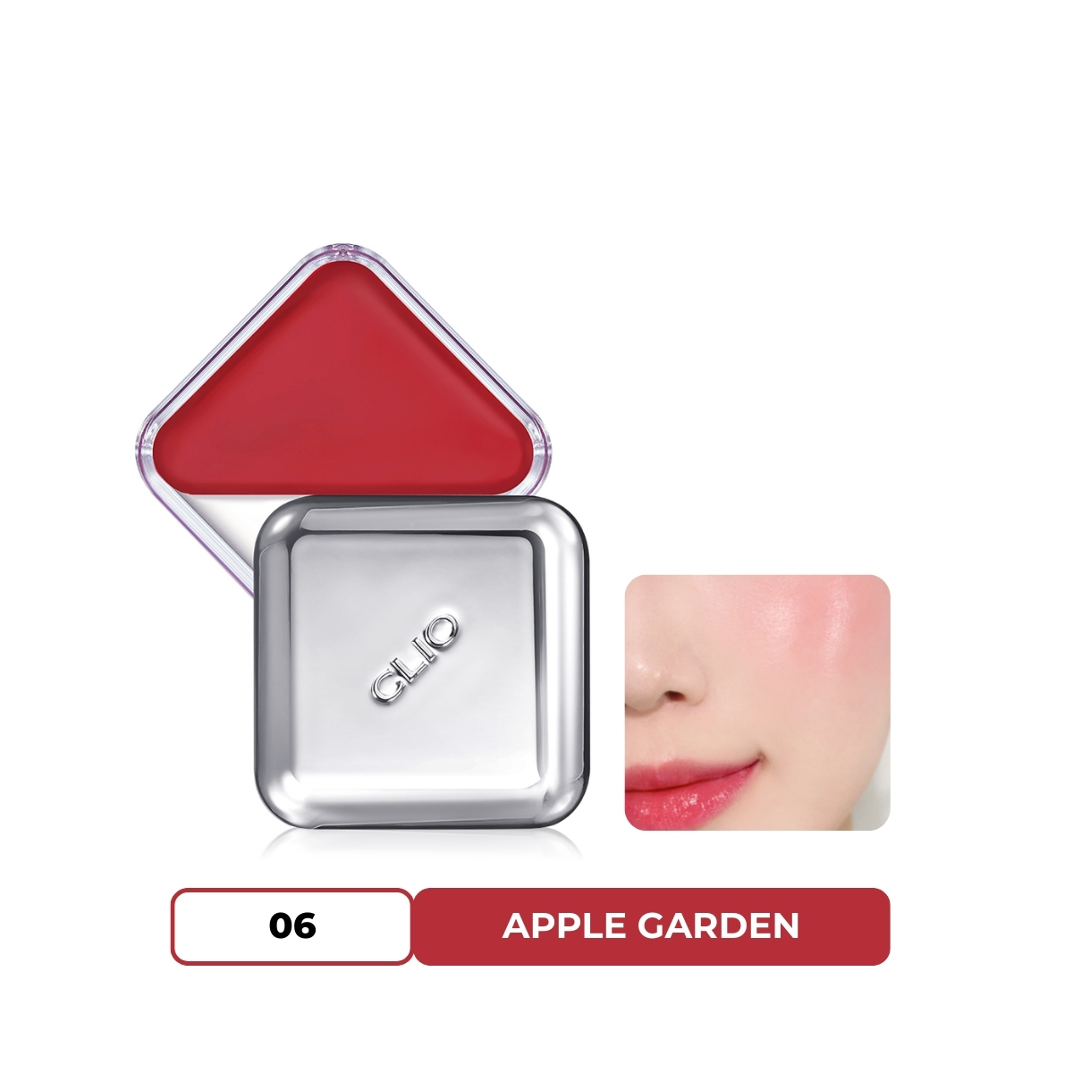 Son Bóng Má Hồng Clio Essential Lipcheek 2in1 - 06 Apple Garden