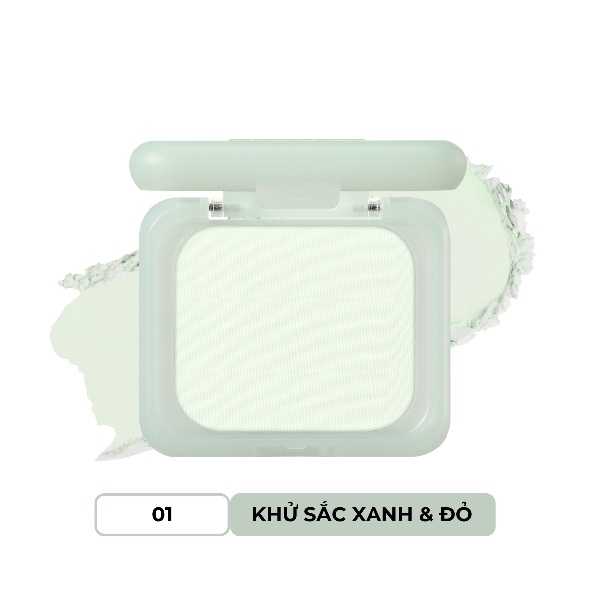 Phấn Phủ Peripera Filter Fit Blur Pact #01 Blur Mint