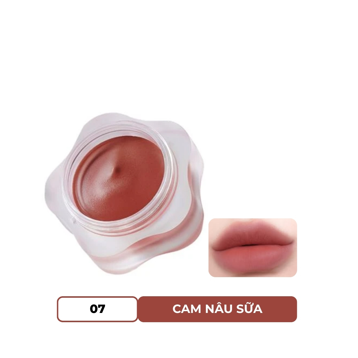Son Bùn Dearmay Pure Falling Mood Lip Pot Thuần Chay 07 Endless Replay