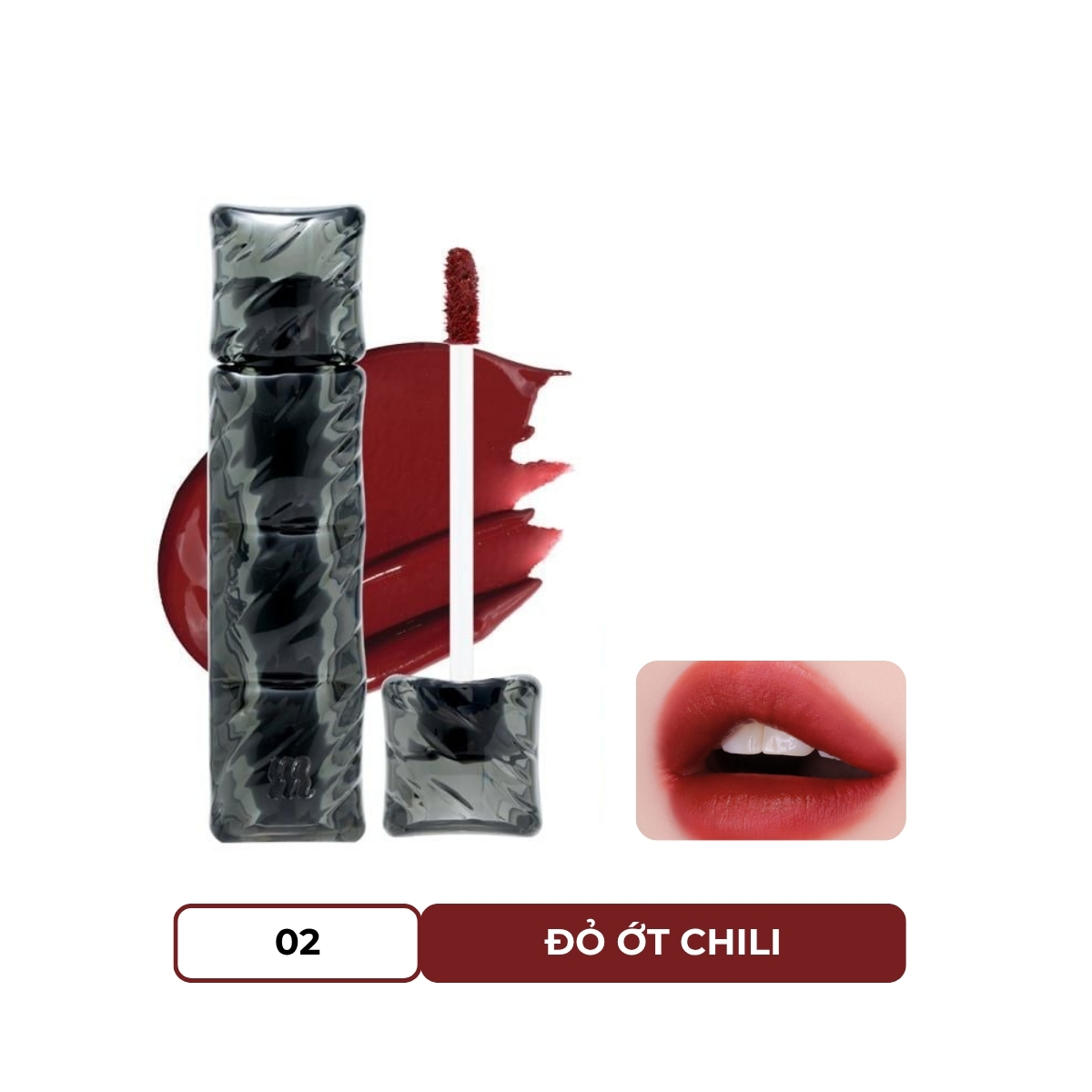 Son Kem Merzy Puffer Velvet Tint #02 Merlot