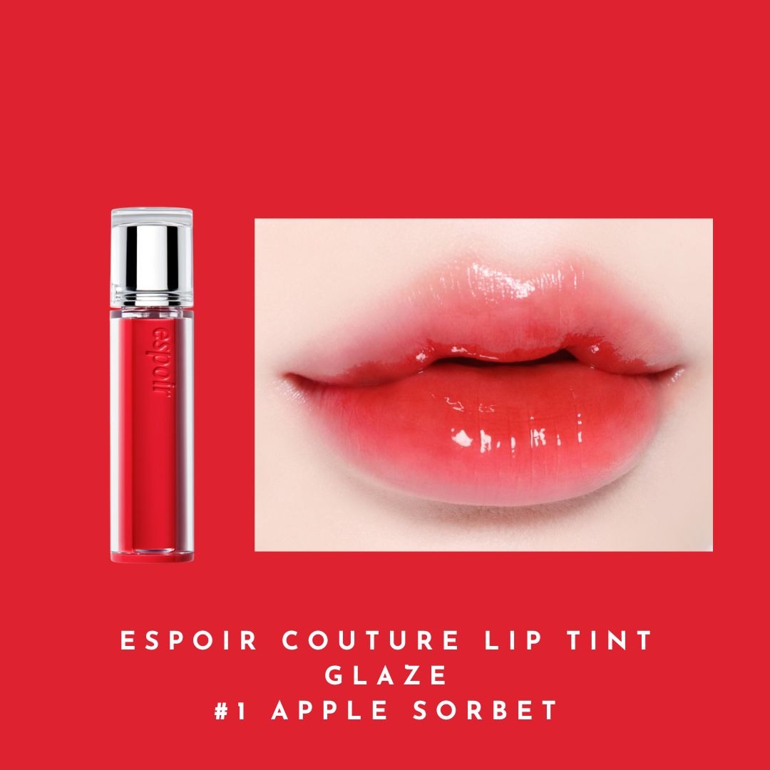 Son Tint Espoir Couture Lip Tint Glaze #RD201 Apple Sorbet
