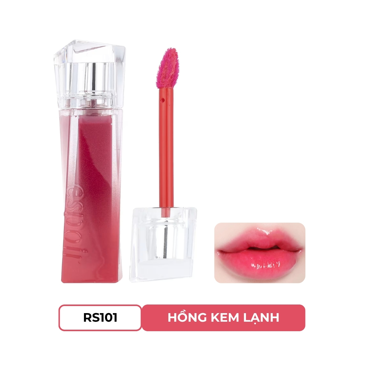 Son Espoir Couture Lip Tint Glaze RS101 Rosa