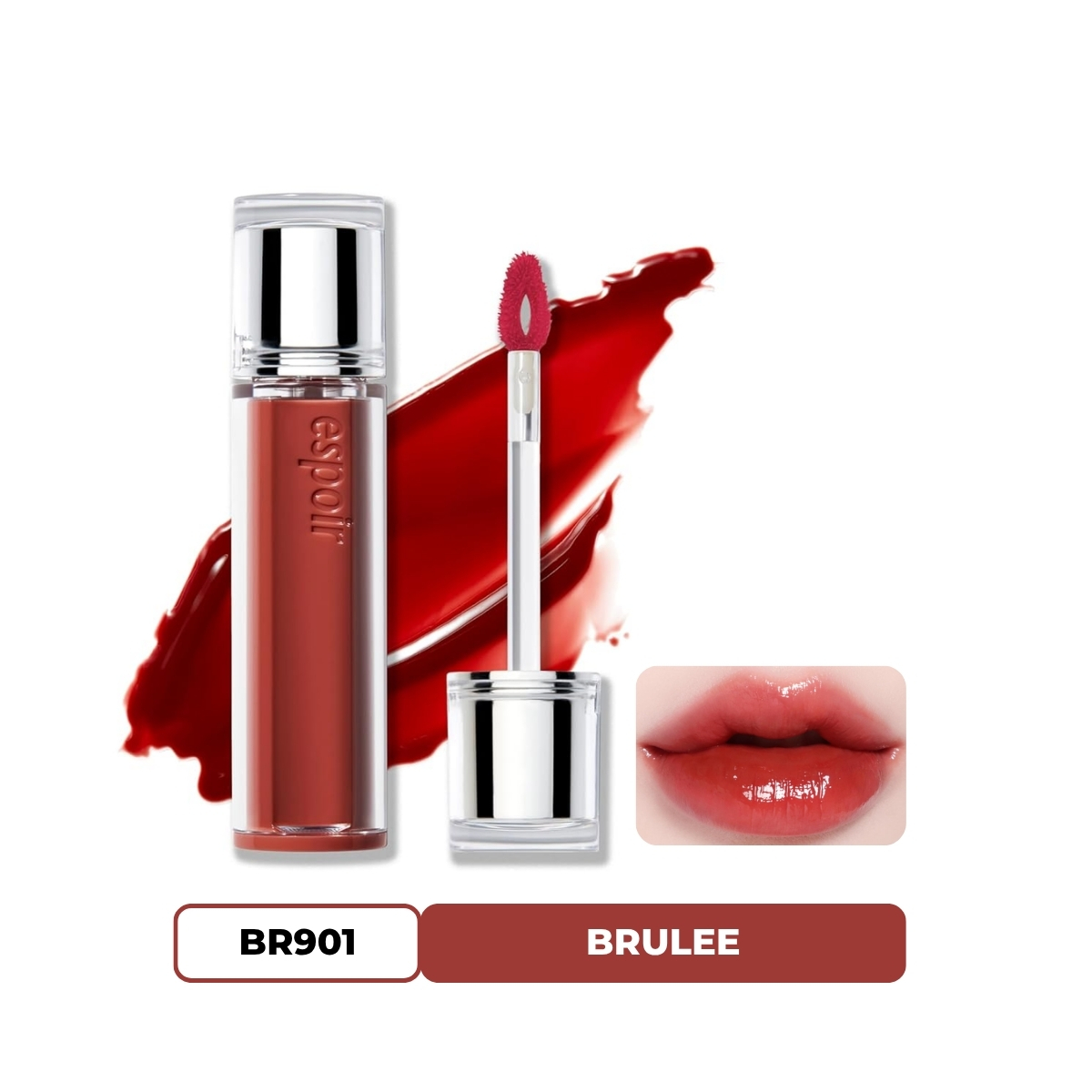 Son Tint Espoir Couture Lip Tint Glaze #BR901 Brulee