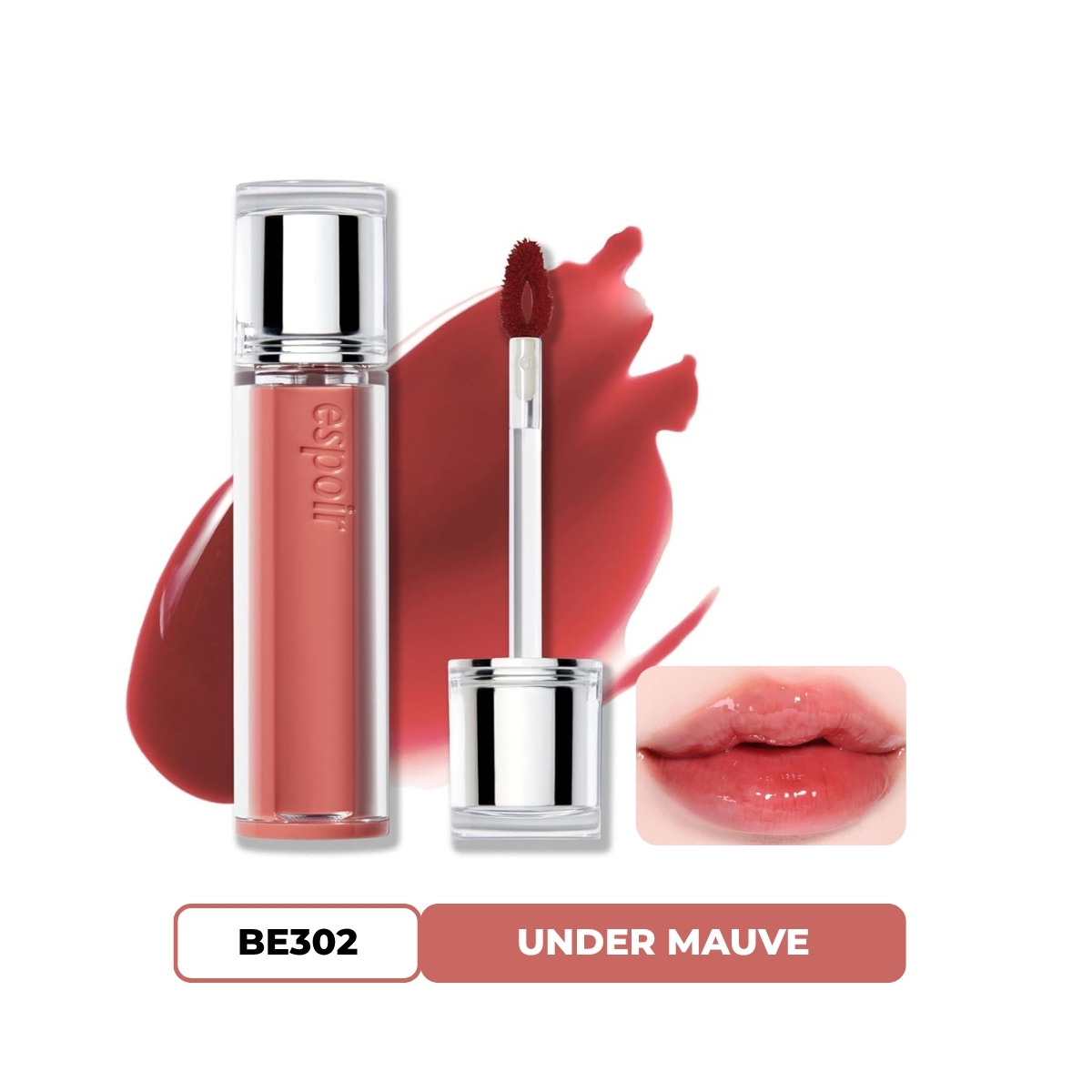 Son Tint Espoir Couture Lip Tint Glaze #BE302 Under Mauve