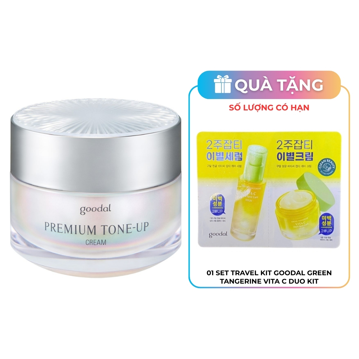 Kem Dưỡng Goodal Premium Snail Tone Up Cream Ốc Sên Dưỡng Trắng 30ml