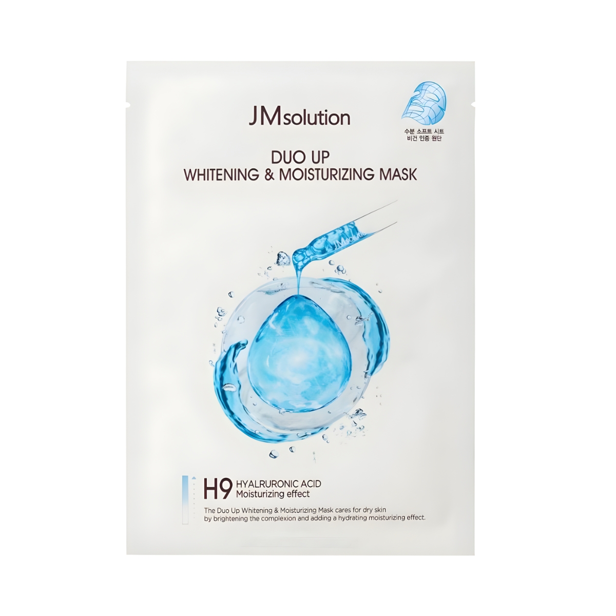 Mặt Nạ JM Solution Duo Up Whitening Moisturizing Mask H9 Hyalruronic Acid