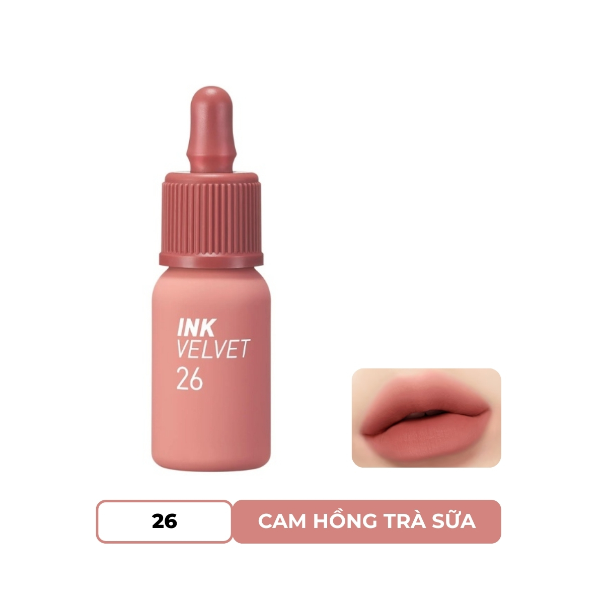 Son Kem Peripera Ink Velvet - 26 Well Made Nude