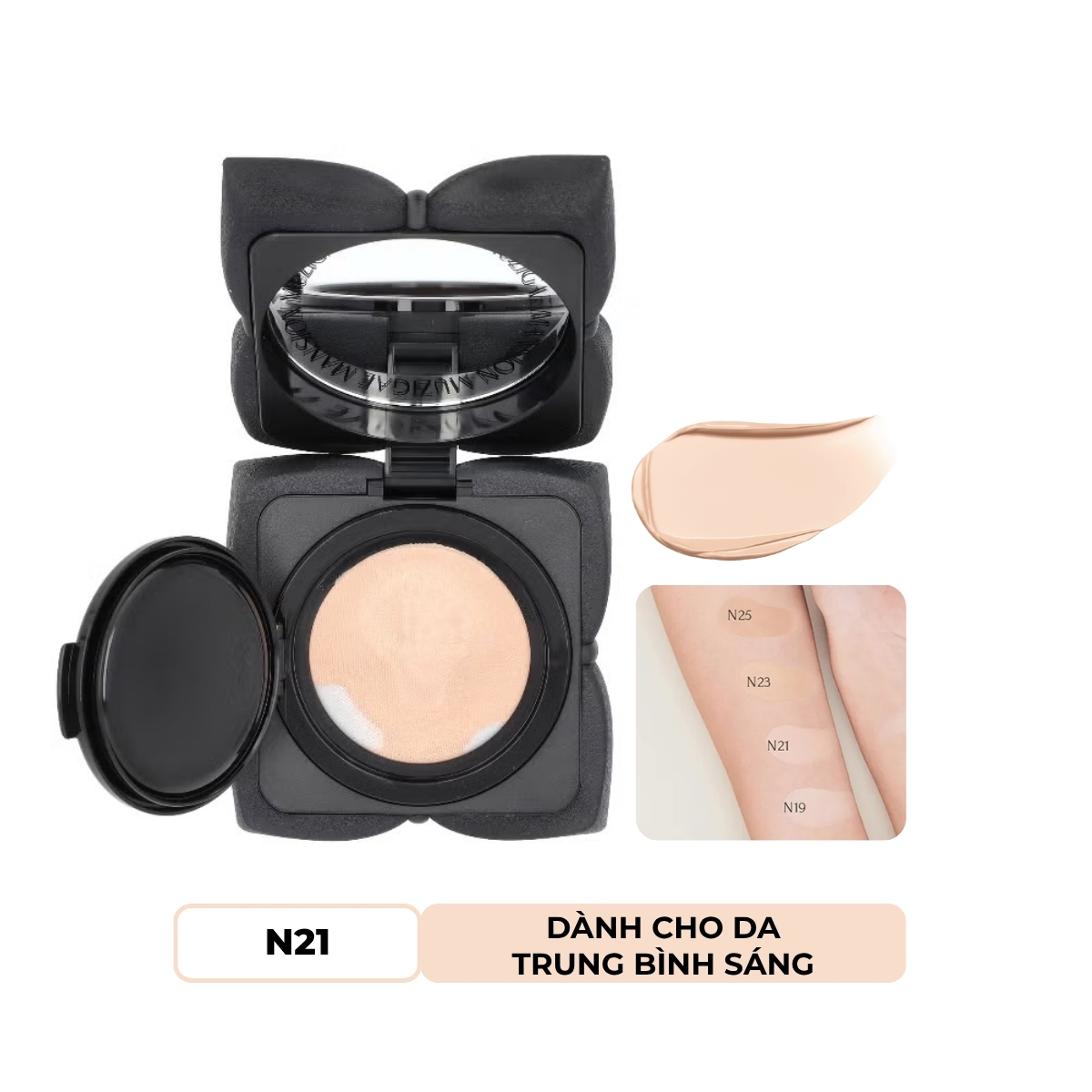 Phấn Nước Muzigae Maison Sleek Matt Cushion 15gx2 #N21