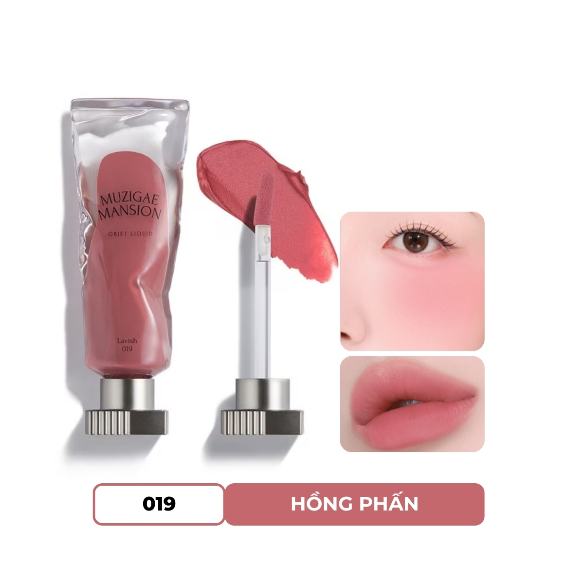 Son Kem Muzigae Mansion Objet Liquid Thuần Chay #019 LAVISH