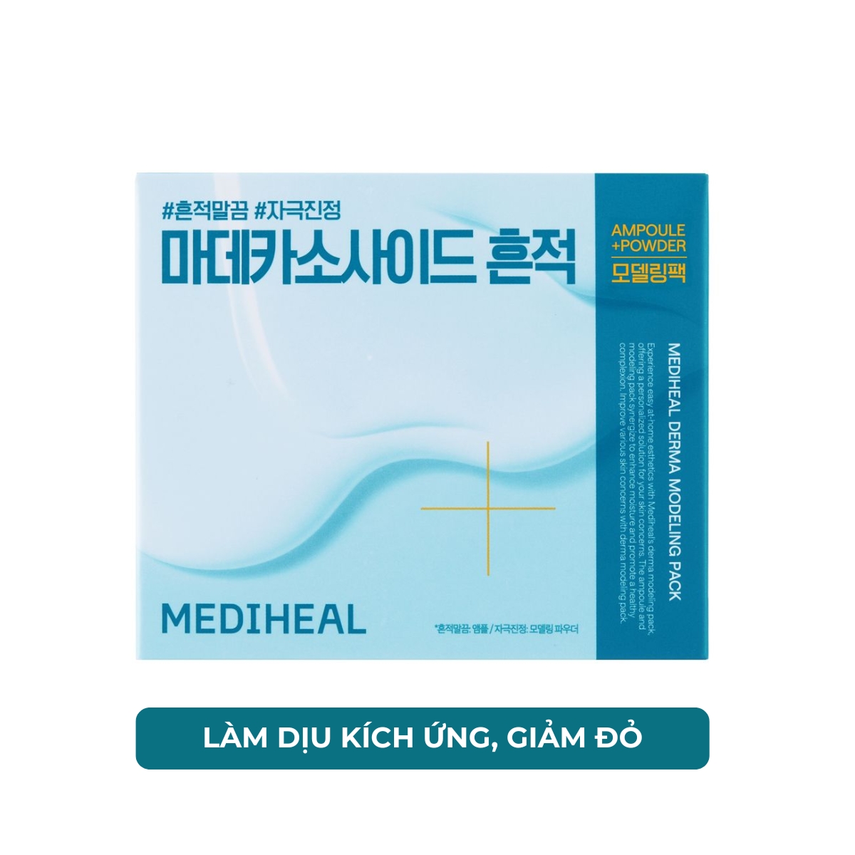 Bộ Sản Phẩm Mặt Nạ Medlheal Derma Modeling Pack Mặt Nạ Dẻo - Madecassosde Blemish