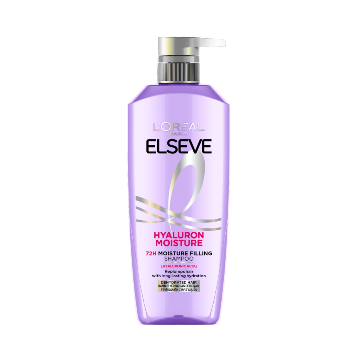 Dầu Gội L’Oréal Paris Elseve Hyaluron Moisture 72H Moisture Filling Shampoo 620ml Dành Cho Da Đầu Khô