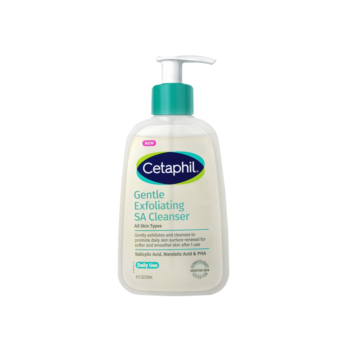 Gel Rửa Mặt Cetaphil Gentle Exfoliating SA Cleanser Sạch Sâu, Tẩy Tế Bào Chết Dịu Nhẹ 236ml