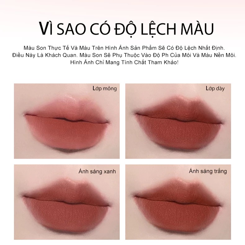 Son Kem Colorkey Mousse Lip Mud Matte #O104 Milk Tea