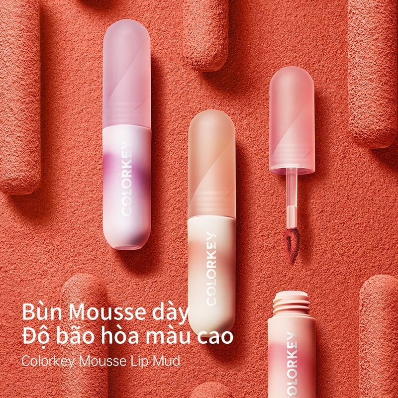 Son Kem Colorkey Mousse Lip Mud Matte #O104 Milk Tea