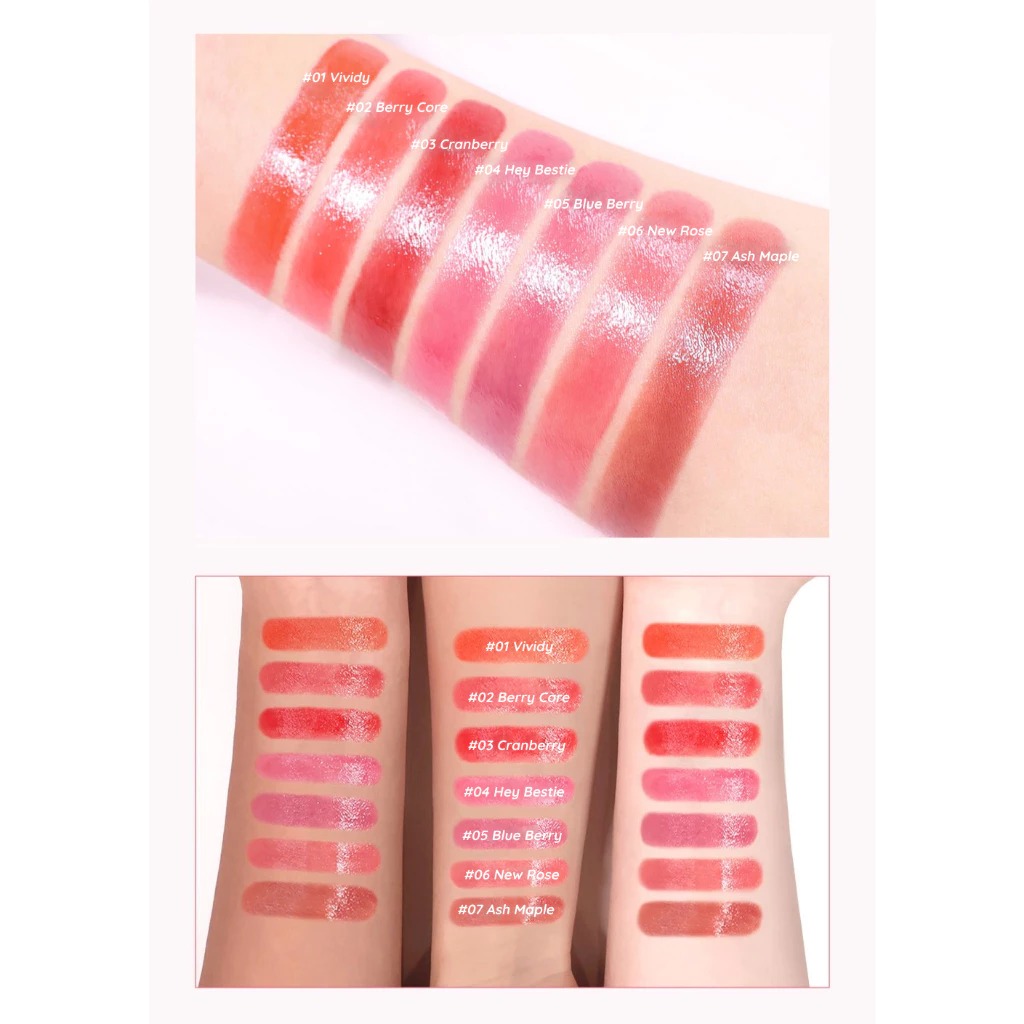 Son Dưỡng Espoir Nowear Lipstick Balming Glow #6 New Rose