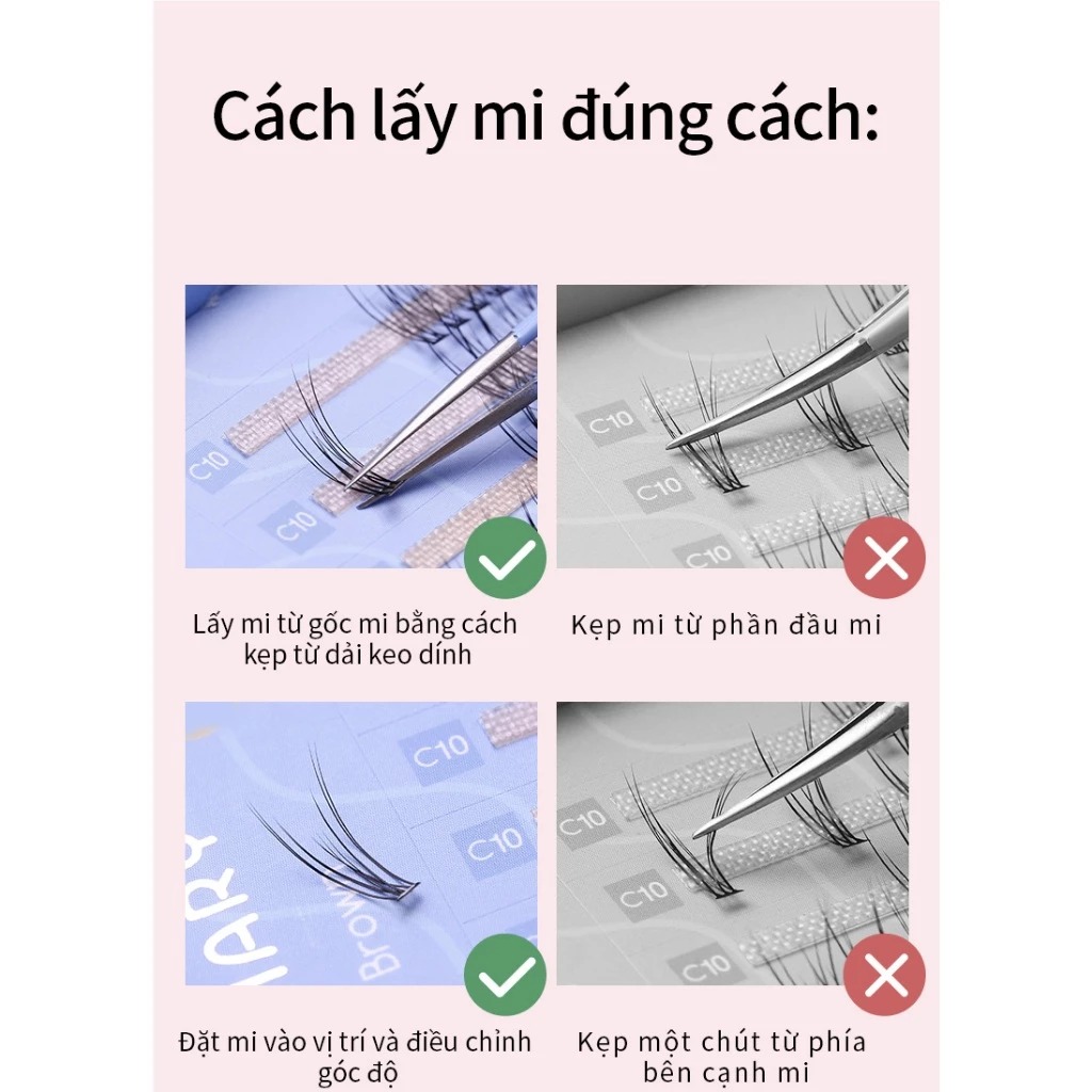 Nhíp Gắn Mi Mlen Diary