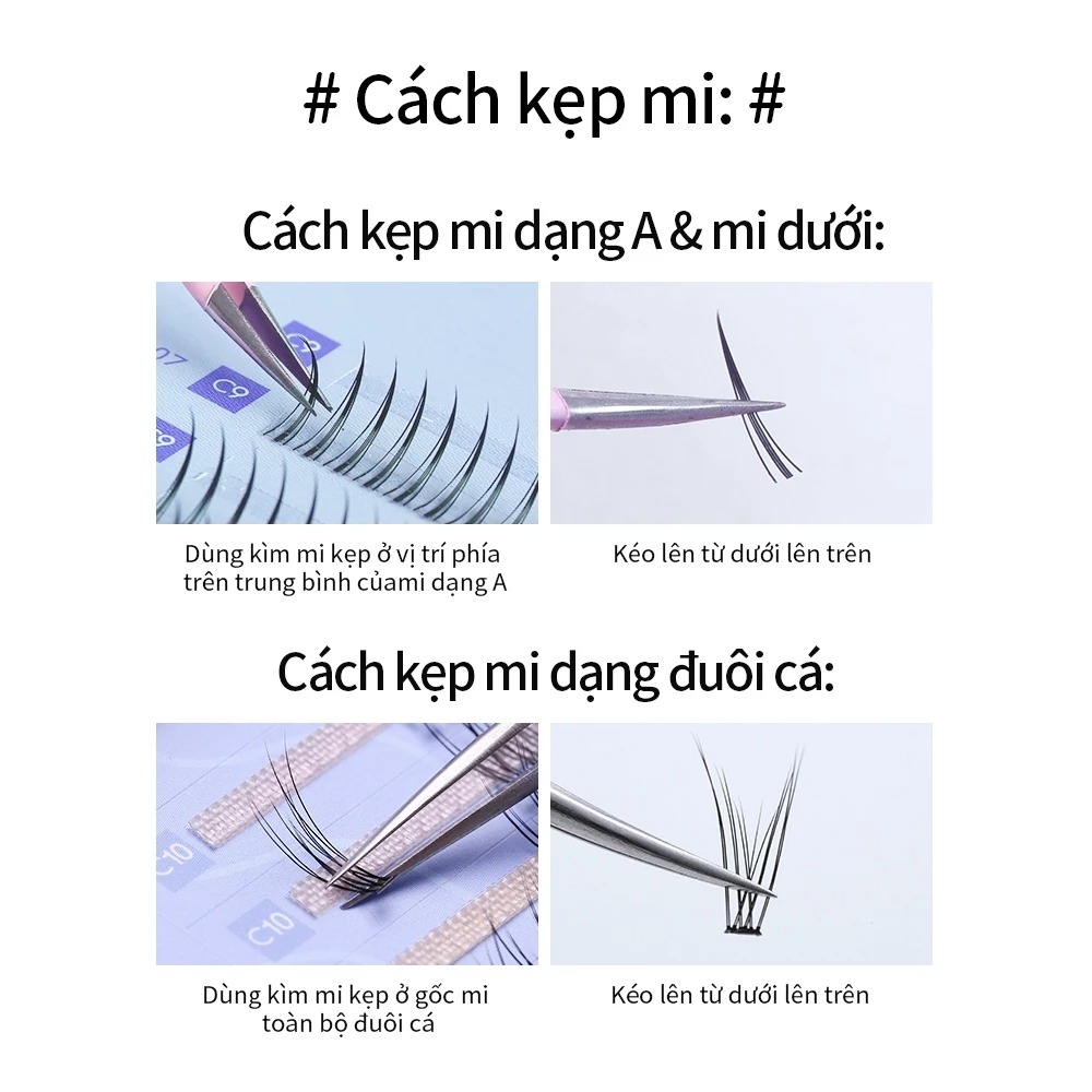 Nhíp Gắn Mi Mlen Diary