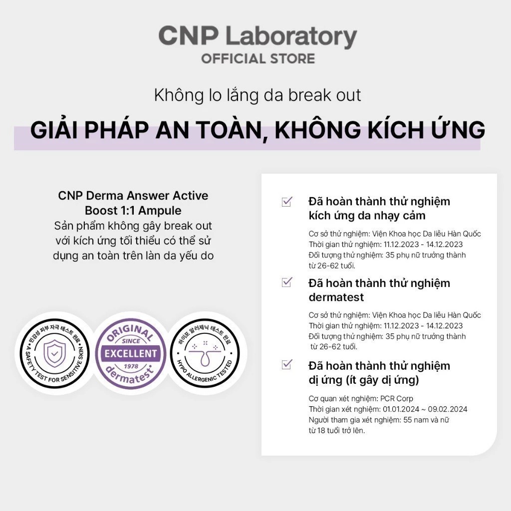 Serum CNP Laboratory Derma Answer Active Boost Ampule PDRN 15ml