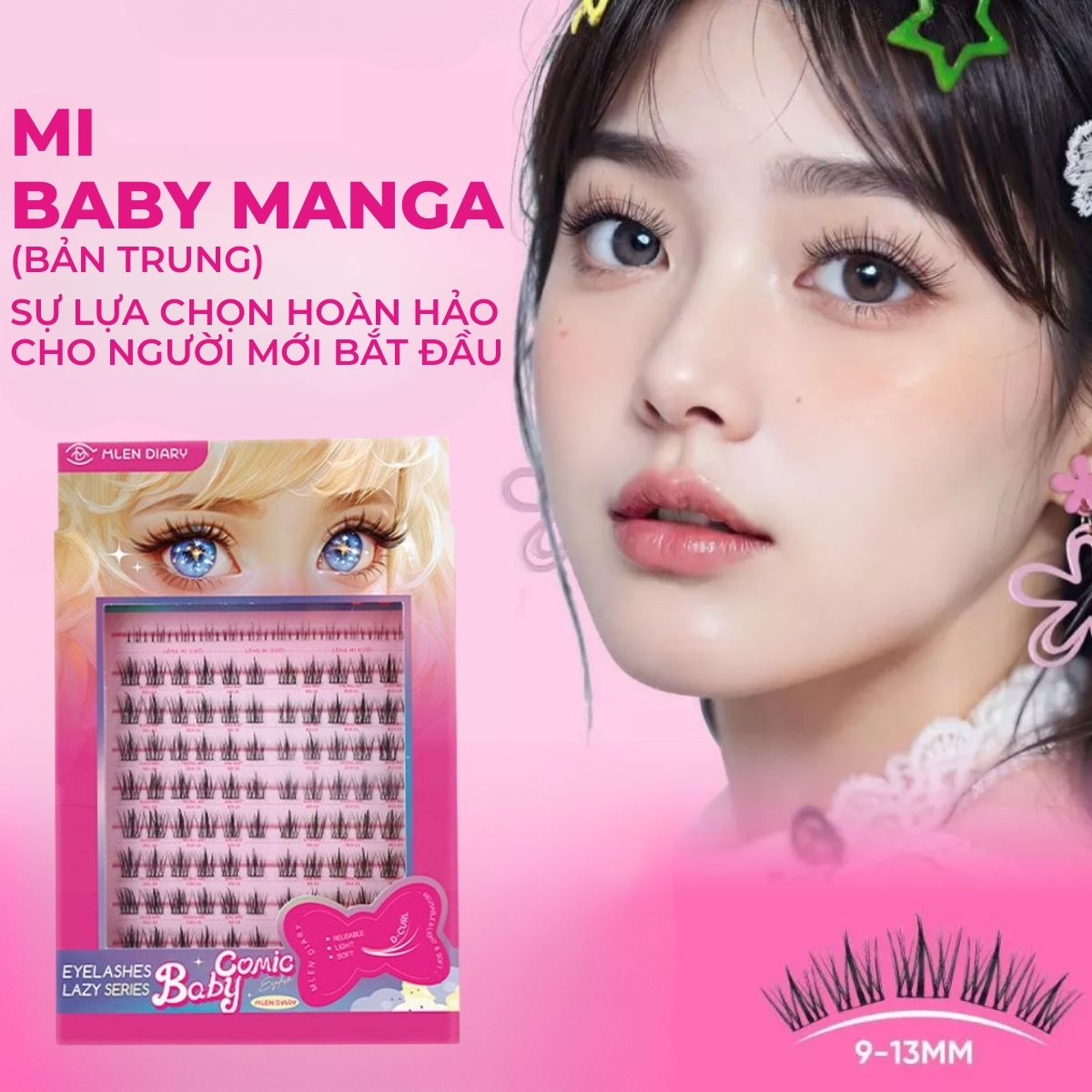 Mi Giả Mlen Diary Baby Manga Bản Trung (Hộp To)