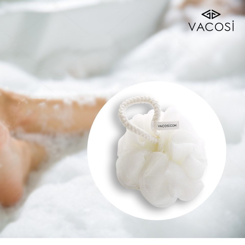 Bông Tắm Vacosi Plastic Bath Sponge - BP21 (Mã mới)